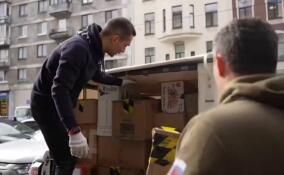 Гуманитарный конвой к трёхлетию Ленинградского полка отправился из Петербурга