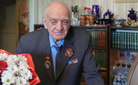 Ветеран войны из Выборга отметил 90-летие