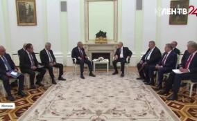 Владимир Путин и Никол Пашинян встретились в Кремле