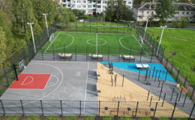 В Хапо-Ое появилась обновленная спортивная зона