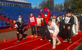 В Кировске прошла Спартакиада школьников по легкой атлетике