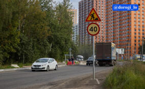 Во Всеволожском районе продолжается обновление участка дороги Санкт-Петербург – Матокса