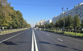 В Гатчине отремонтировали дорогу на въезде со стороны Петербурга