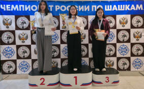 Шашистка из Всеволожского района взяла две медали на чемпионате России