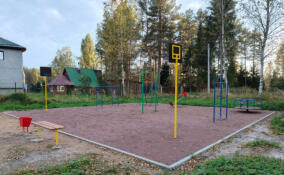 В пяти деревнях Кингисеппского района обустроили детские площадки после проверки прокуратуры