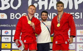 Двойной успех: самбисты из Петербурга завоевали золото на мировом первенстве