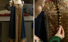 В Ленобласти реставраторы восстановили старинный сарафан