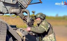 На Харьковском направлении артиллеристы из Ленобласти наносят сокрушительные удары по позициям противника