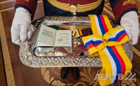 В Эрмитаже торжественно вручили орден Жукова Северо-Западному округу Росгвардии