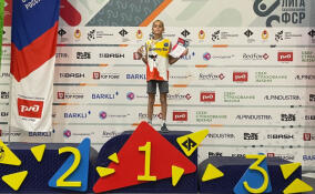 Юный ленинградец стал первым на всероссийском турнире по скалолазанию