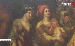 В Русском музее началась реставрация двух большеразмерных картин классика русской живописи Григория Угрюмова