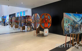 В «Экспофоруме» представили арт-проект «Герои Красного Креста»