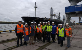 Делегация из Конго изучила работу зернового терминала в Высоцке