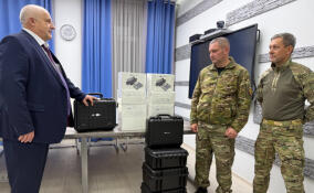 Всеволожский район отправил на фронт 13 дронов