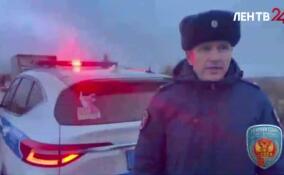 Полиция проводит проверку по факту наезда на неизвестного в Гатчинском округе