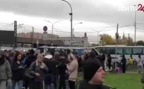 В петербургском метро произошел сбой на первой линии