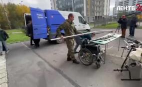 Молодежная общественная палата Ленобласти произвела отгрузку очередной партии гумпомощи