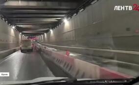 В Токсовском тоннеле изменится схема движения