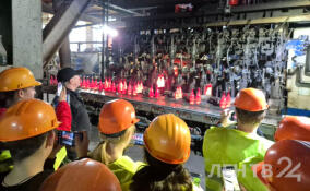 Осенняя «Неделя без турникетов» в Ленобласти завершилась экскурсией на стекольный завод