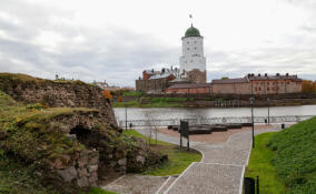 Петровская набережная в Выборге готовится к открытию