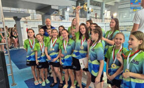 Ватерполистки из Кингисеппского района завоевали серебро на турнире в Белоруссии