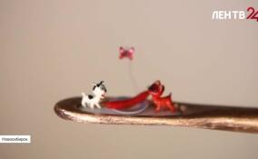 Новосибирский миниатюрист показал свою новую работу