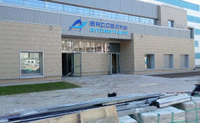 Строительная готовность бассейна в Сертолово составляет 85%