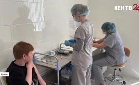 В Петербурге привито уже 35% населения города