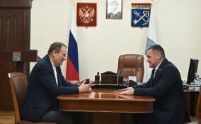 Александр Дрозденко встретился с Героем России и участником программы «Время героев» Валерием Ениным