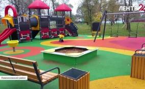 В Ломоносовском районе преображаются дворы и скверы