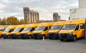60 новых автобусов передадут в школы, техникумы, колледжи и лагеря Ленобласти