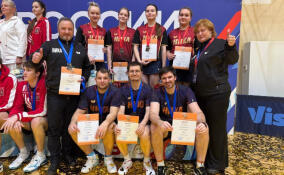 Ленинградские теннисисты стали бронзовыми призерами Кубка России