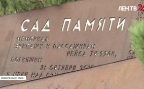 В Ленобласти почтили память жертв авиакатастрофы над Синайским полуостровом