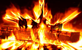 В Кировском районе ликвидировали возгорание частного жилого дома