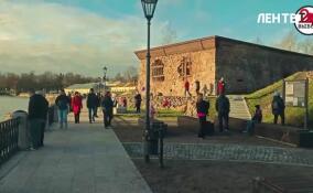 В Выборге после масштабных работ по благоустройству открылся участок Петровской набережной