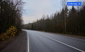 Дорожники отремонтировали Южное шоссе под Всеволожском