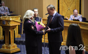 Как в Ленобласти чествовали сотрудников органов внутренних дел — фоторепортаж ЛенТВ24