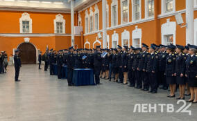Судебные приставы приняли присягу в Петропавловской крепости