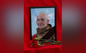 Участника СВО Михаила Останина похоронили в Тихвине