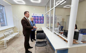 Приёмное отделение Волховской многопрофильной больницы принимает пациентов после ремонта