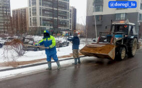 Дорожники Ленобласти переходят на усиленный режим работы