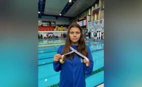 Пловчиха из Ленобласти завоевала две медали на Кубке России среди спортсменов с ПОДА