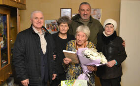 Жительница Тихвина Валентина Волоцкая отметила 100-летний юбилей