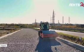 В Кудрово ведется активное строительство транспортной развязки