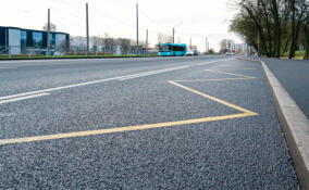 В Петербурге завершили ремонт проспекта Стачек