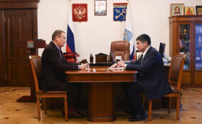 Александр Дрозденко обсудил с главой «Интер РАО» оплату жителями ЖКУ и открытие Ломоносовского завода точной механики