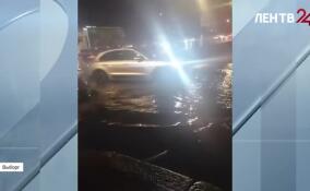 В Выборге температурные качели и снегопад стали причиной потопа