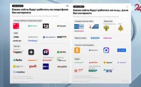 В Минцифры составили белый список сайтов