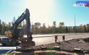 На обходе Мурино обустроили отрезок дороги длиной полтора километра