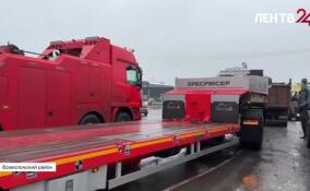 В ходе рейда во Всеволожском районе изъяли два самосвала